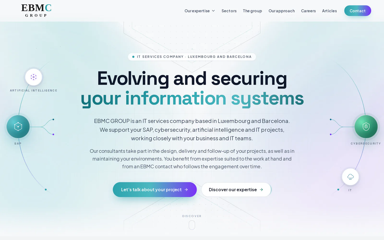 EBMC Group — Premium Corporate Website